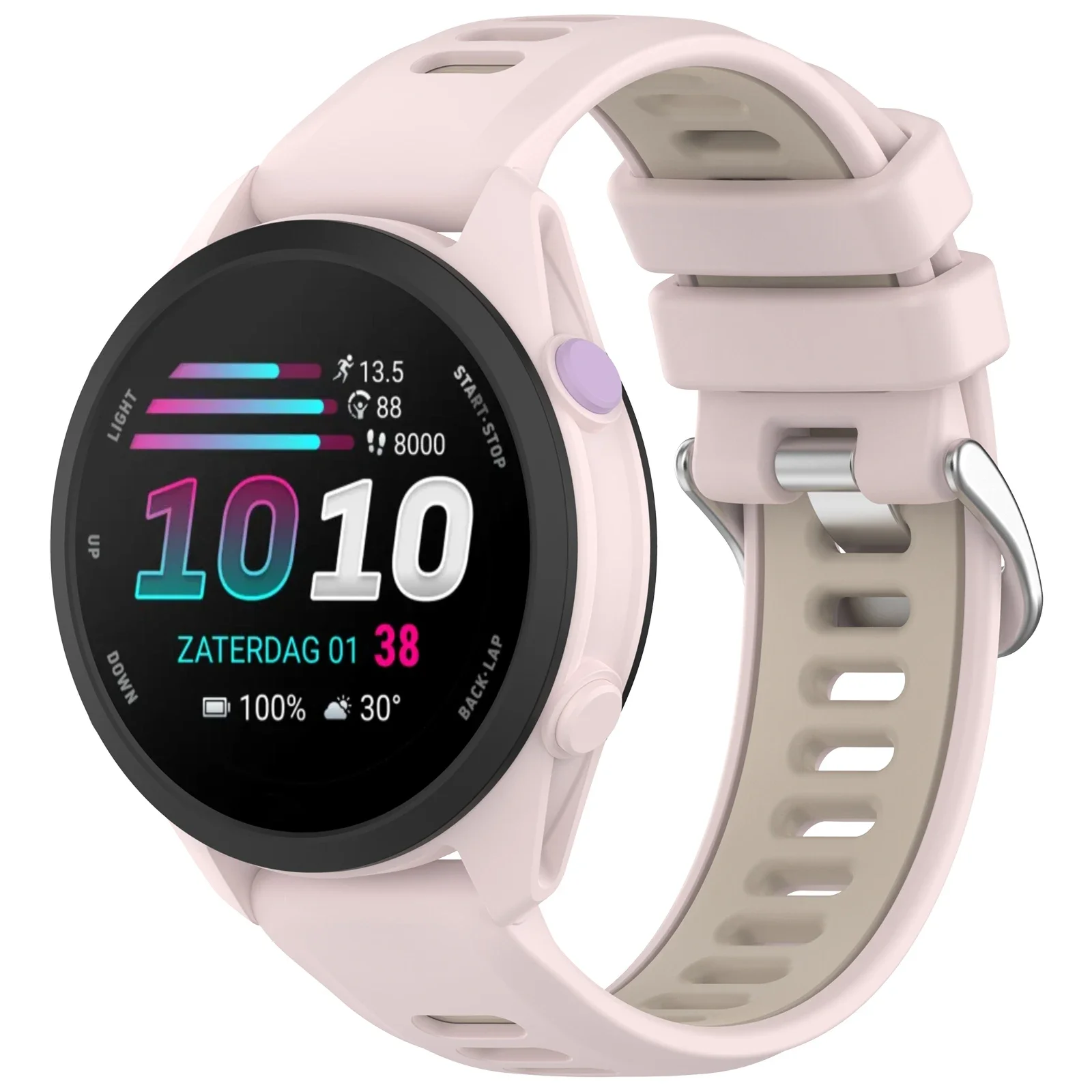 Фото Силиконовый спортивный ремешок для Garmin Venu4, Venu3 45 мм, SQ 2 / Active5 / Active6 / Vivoactive 6, 5, 3 №2