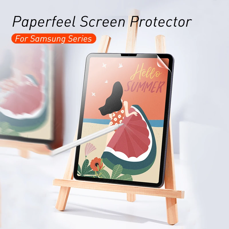 

Paperfeel Защита экрана для Samsung Galaxy Tab S6 Lite A7 10,4 2020 матовая защитная пленка мягкая живопись сенсорный экран