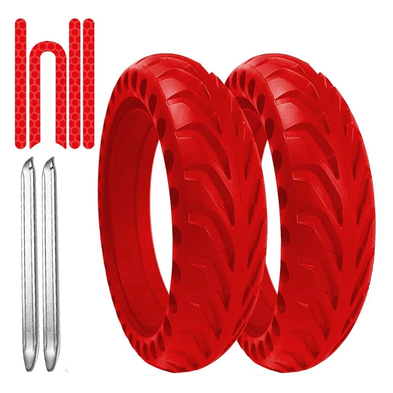 

Solid Wheels Tires for Xiaomi M365-1S 8.5 Inches x 2 Units. - Solid Wheels Electric Scooter - Xiaomi M365 Wheels
