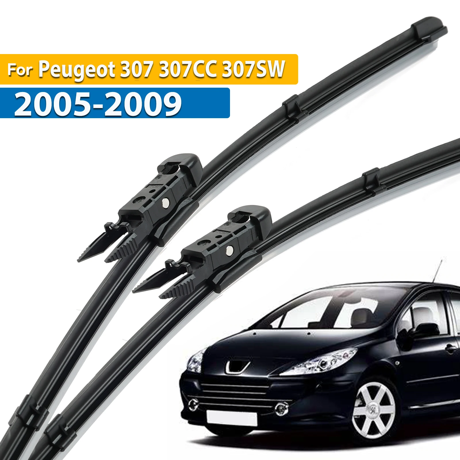 

Передние щетки стеклоочистителя Erick для Peugeot 307 Hatchback 307CC 307SW, лобовое стекло, чистое окно, автомобильная щетка от дождя 28 "+ 26"