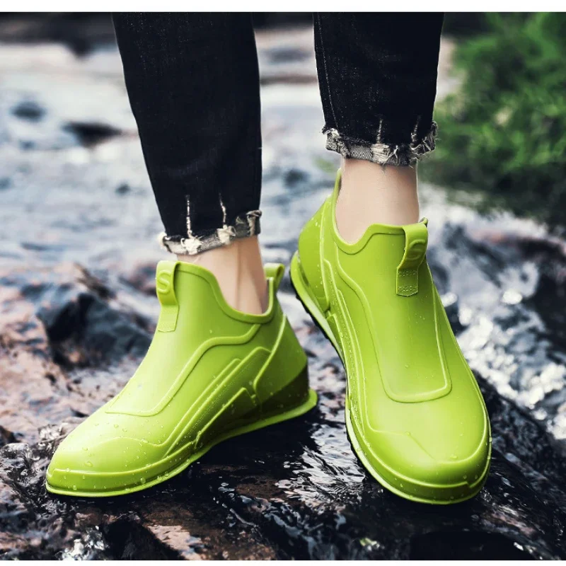 Мужская обувь для рыбалки новинка наружная Нескользящая женская походов прочные