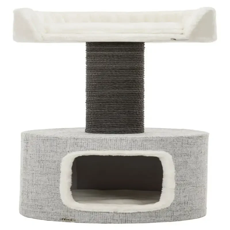 

Fonda XXL Sisal & Plush 2-Level 39" Cat Tree with Scratching Post & Condo, Gray