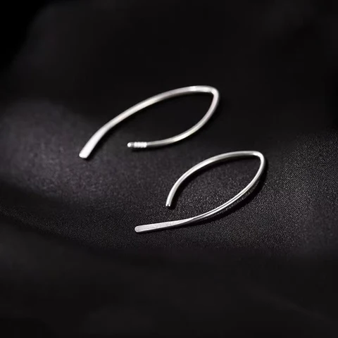 Серебряные серьги-гвоздики 925