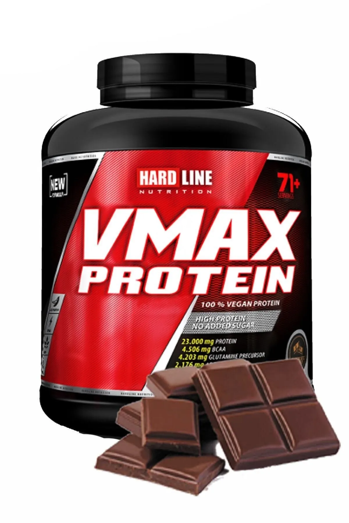 

Vmax, 2000 г, шоколад со вкусом, веганский белок гороха
