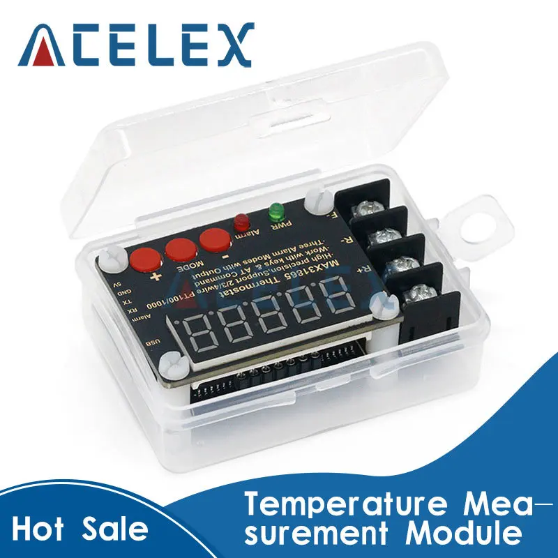 Модуль измерения температуры MAX31865 высокоточный хост-компьютер PT100 PT1000 с