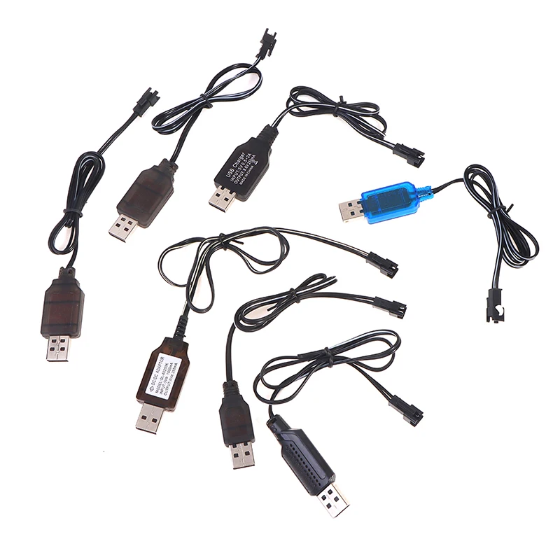 high quality 3 6 9 6v 250ma nimhnicd battery usb charger cable sm 2p forward plug remote control car usb charger electric toy free global shipping