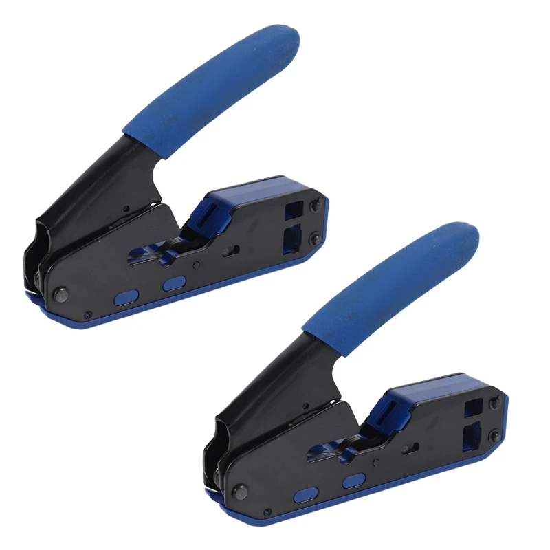 

2 шт., Обжимные Щипцы для RJ45 Cat6 Cat5e Cat5 Rj11 Rj12