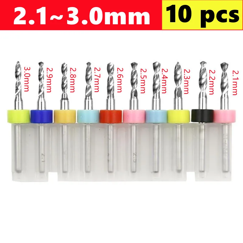 

Сверла карбидные JWXZ 0,1-3,0 мм