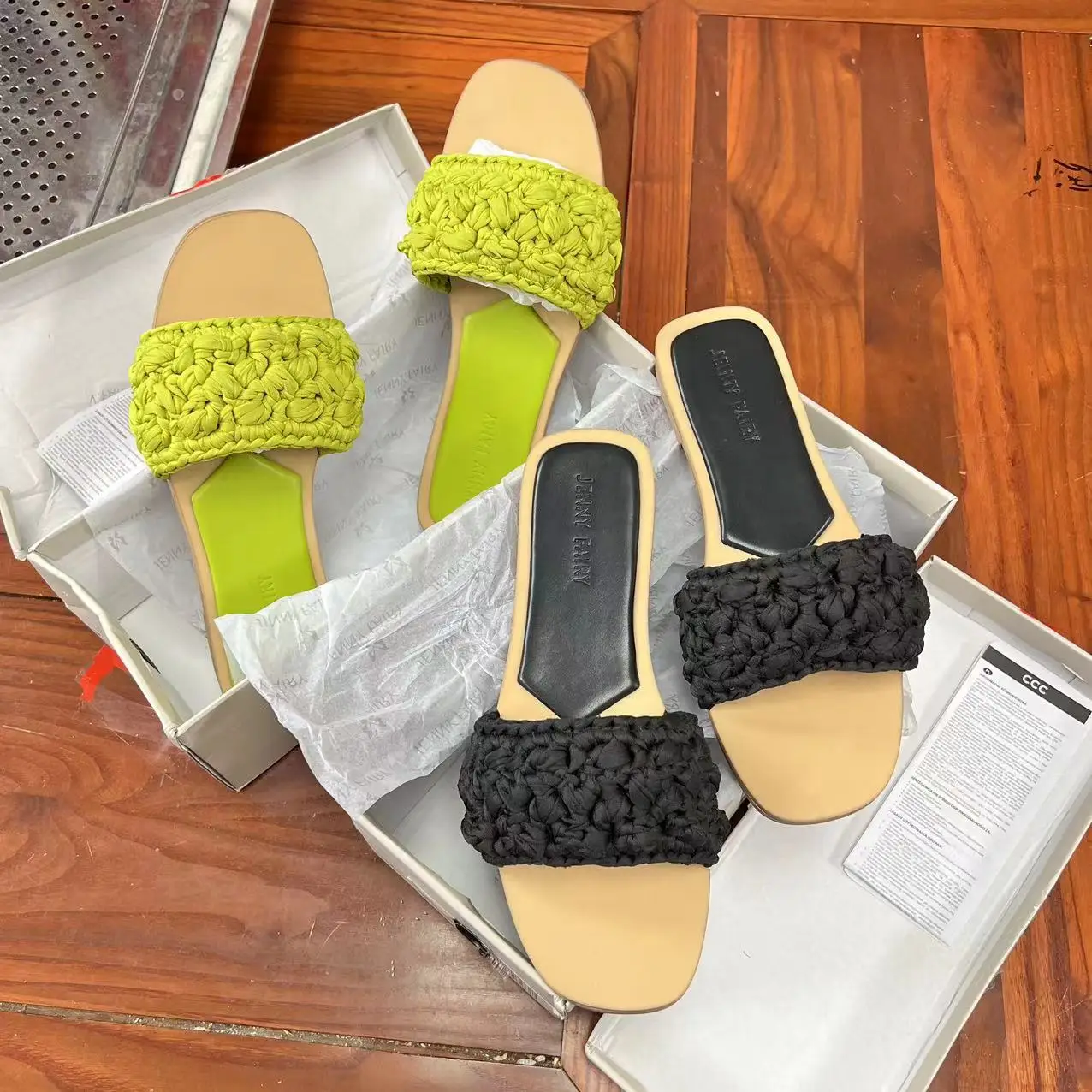 European and American 2023 new fashion casual comfortable beach Fashion flat slippers sandals