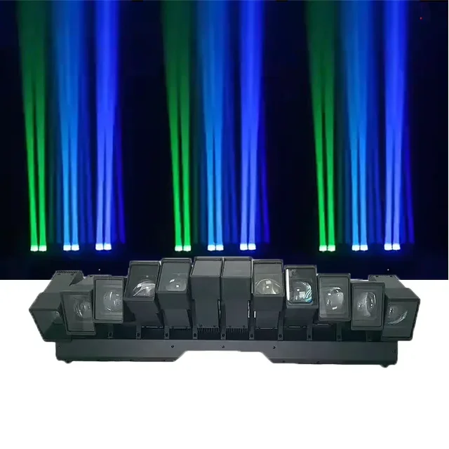 Светодиодная лампа с отдельной струящейся головкой и лучным освещением для