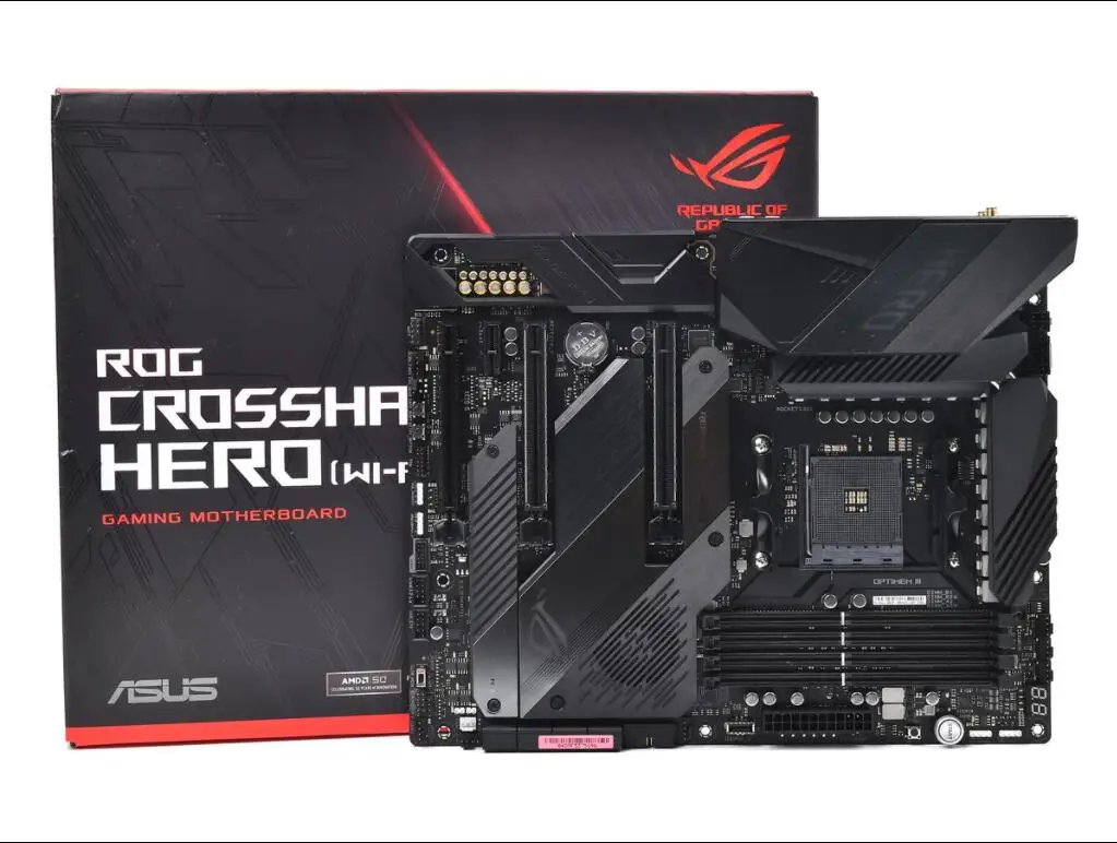 

new original for for ASUS ROG CROSSHAIR VIII HERO(WI-FI) Socket AM4 DDR4 32GB USB2.0 USB3.2 M.2 X570 Desktop motherboard