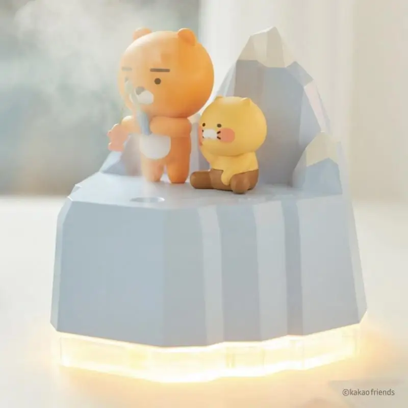 

Kawaii KAKAO FRIENDS аниме хобби Райан ледяная и снежная серия Домашний Настольный USB увлажнитель воздуха для ароматерапии с ночным освещением