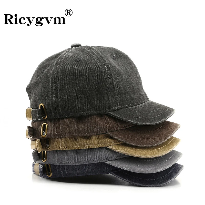 

Solid Color Short Brim Baseball Hat Women Men Duck Tongue Cap Cotton Outdoor Sun Visor Fahion Casual Snapback Hat Hip Hop Bonnet