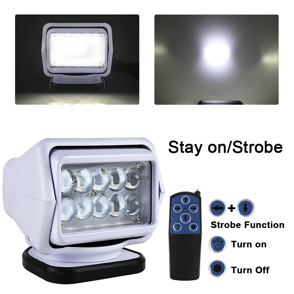 Светодиодный прожектор для лодок яхт внедорожников грузовиков 50 Вт 60 |