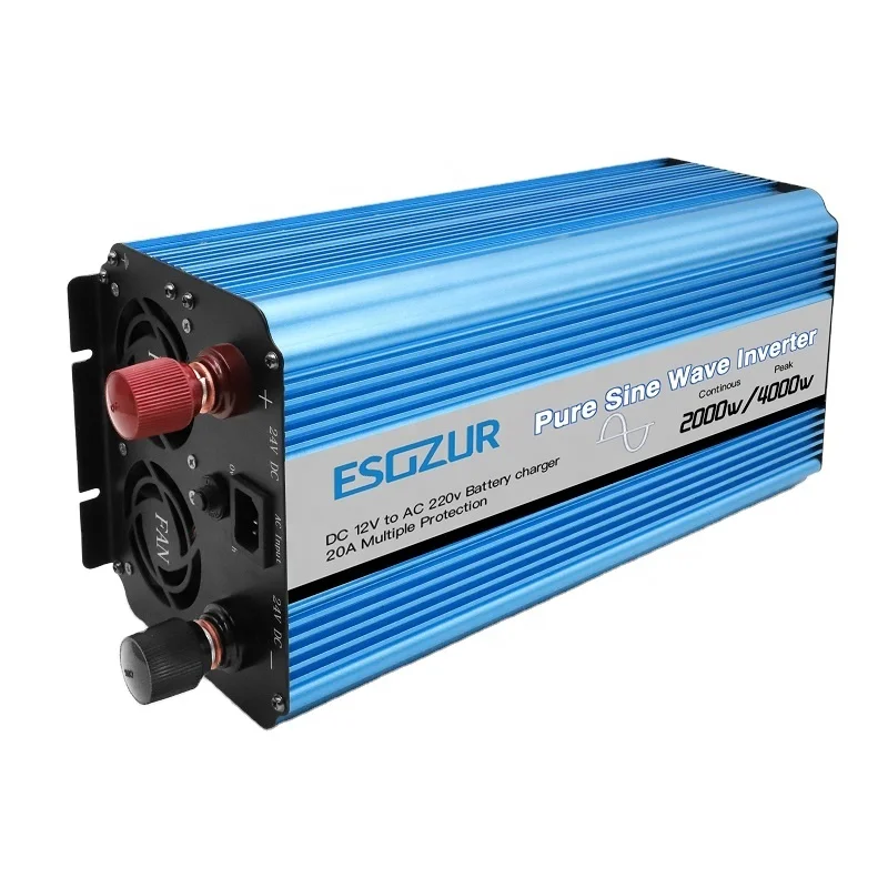 

in china 24vdc 220vac Lcd pure sine wave with charger peak 6000w car Power China Inverter 12v 3000w