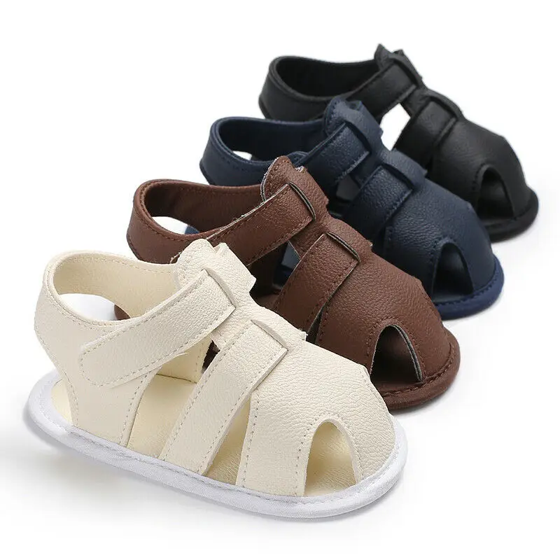 

Baby First Walkers Baby 0-18 months Boy Girl Slippers Toddler Kids Nursery School Summer New Leather Shoes