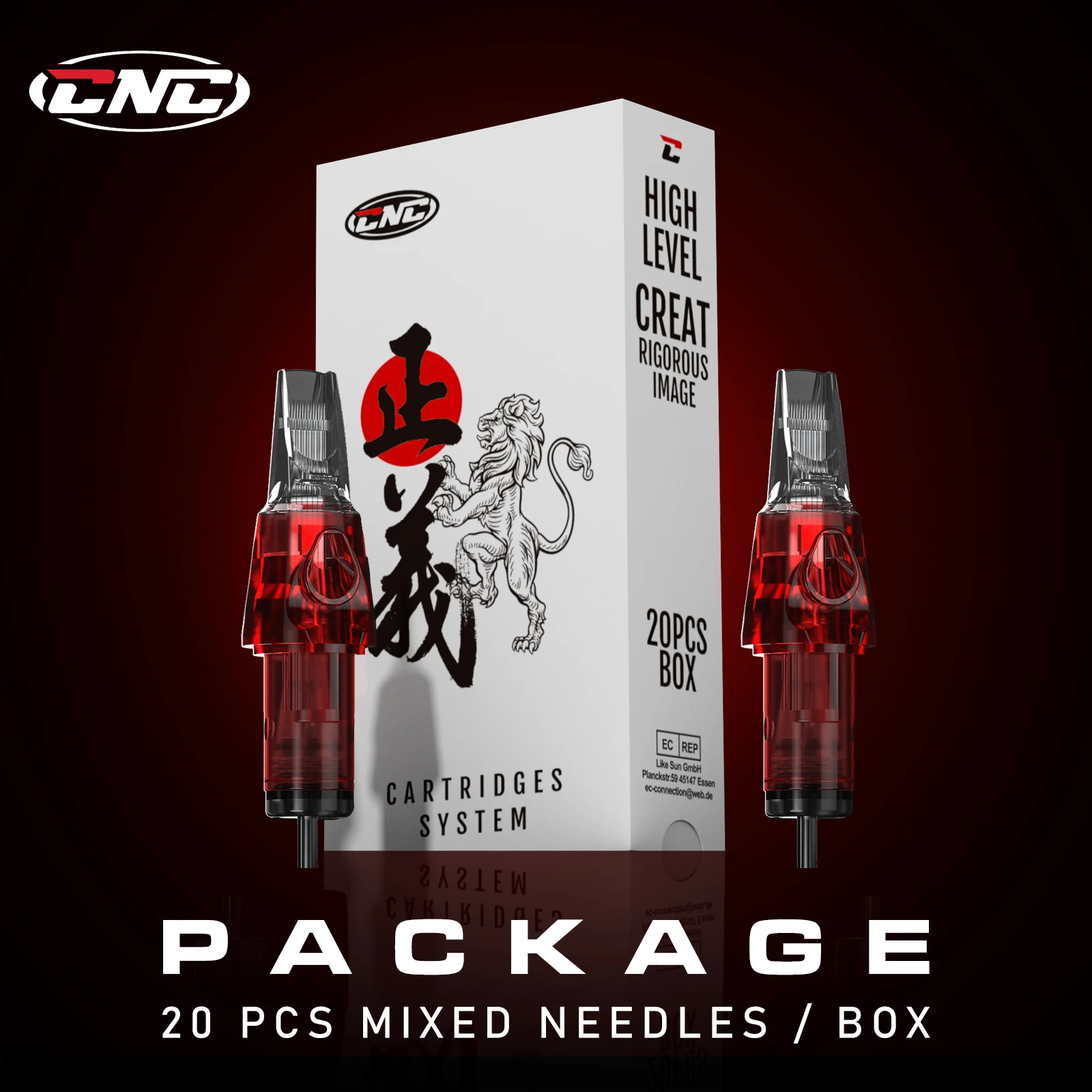 20 шт. одноразовые тату-иглы с мембраной для машинки