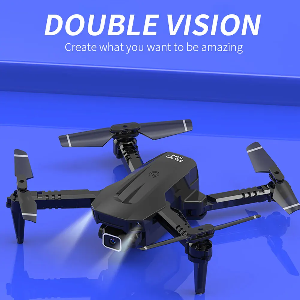 

H13 4K RC Drone Helicopter Dual Camera WiFi 2.4GHz FPV Foldable 4CH Headless Mode Altitude Hold Quadcopter Toys