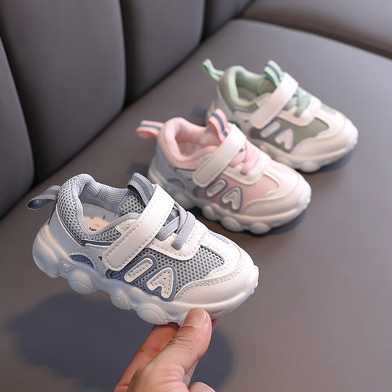 

Fashion Children Breathable Mesh Sport Shoes Baby Kids Sneakers Toddler Girls Trainers Boys Casual Sport Shoes 1 2 3 4 Year