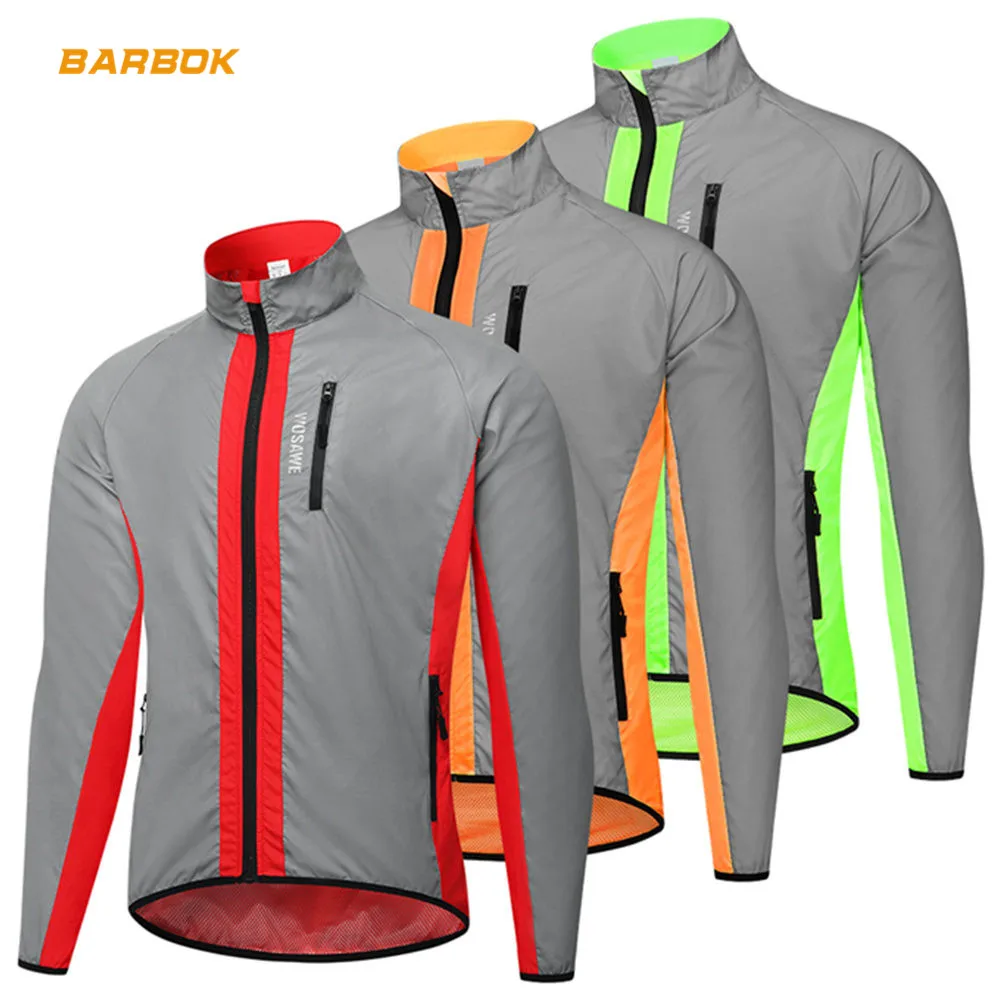 Водонепроницаемая Мужская мотоциклетная куртка WOSAWE светоотражающая