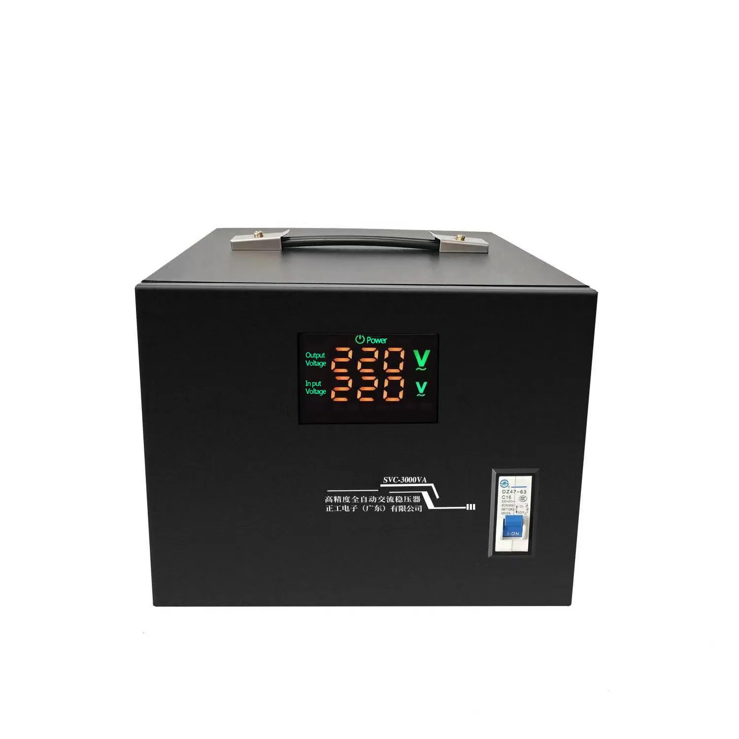 

Servo Motor Controlled with LED Indicator 220V AC Stabilizer 5kva Automatic Voltage Regulator
