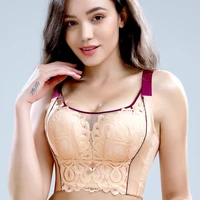 female type close fitting bra sex appeal pushes gao belt gasket gathers bh female big size bud silk without steel ring