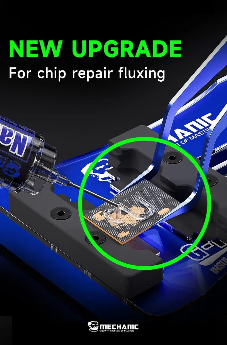 Фото Mechanic M35 Nano Flux Paste Высокопроизводительный сварочный крем 10cc для материнской платы мобильного телефона BGA IC Chip Ремонт электроники процессора №4