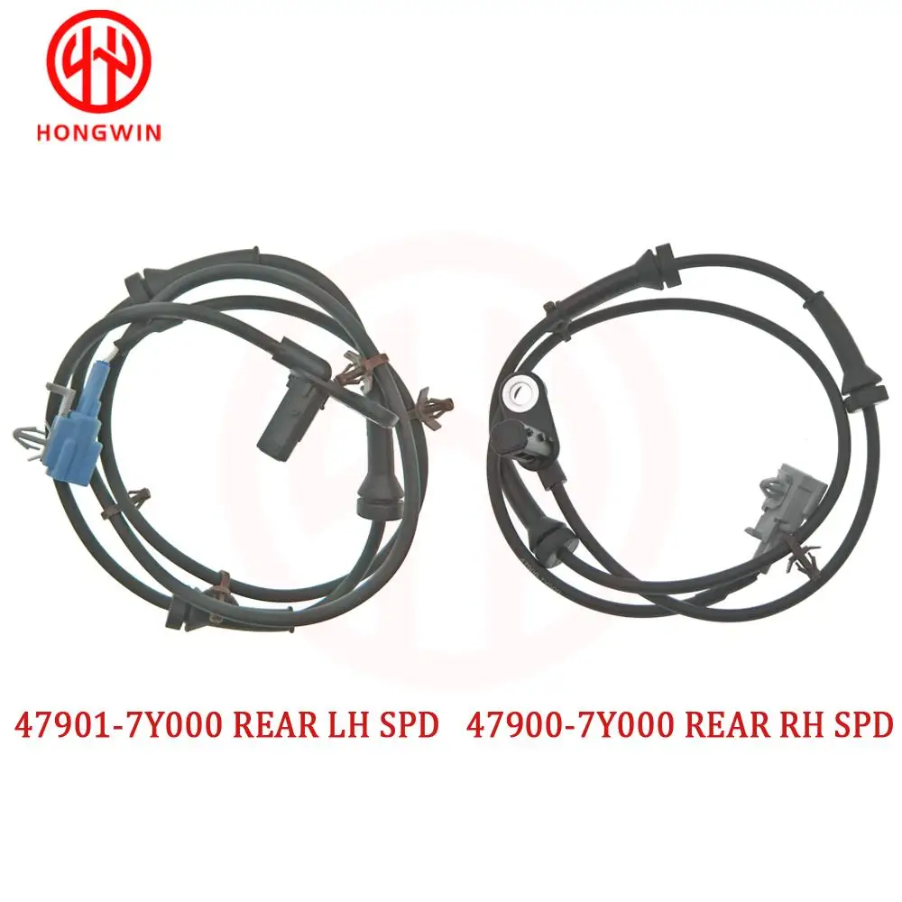 

New Rear Left Right ABS Wheel Speed Sensor 47901-7Y000 47900-7Y000 For Nissan Maxima V6 3.5L 2003-2008 OEM 479007Y000 479017Y000