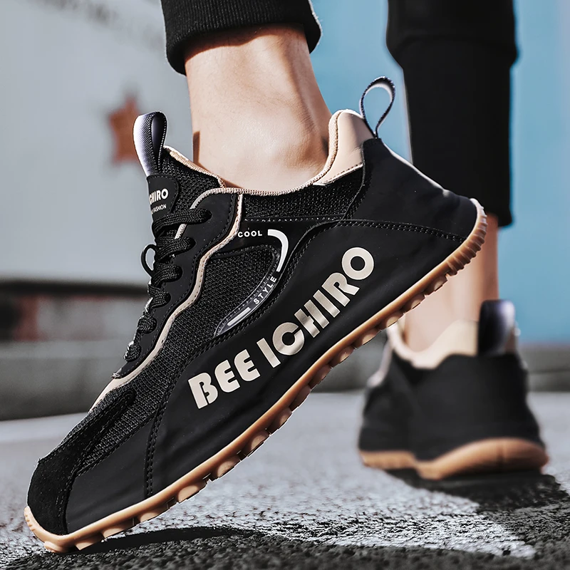 New Golf Shoes Men's Fashion Fitness Golf Sports Shoes White Black Beginner Men's Golf Training Shoes