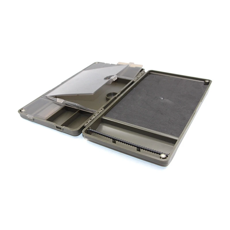 

Fishing Tackle Box Fishing Carp Swivel Hook Terminal Tackle Repair Tools 8 Compartments&Central Storage Area Storage Box