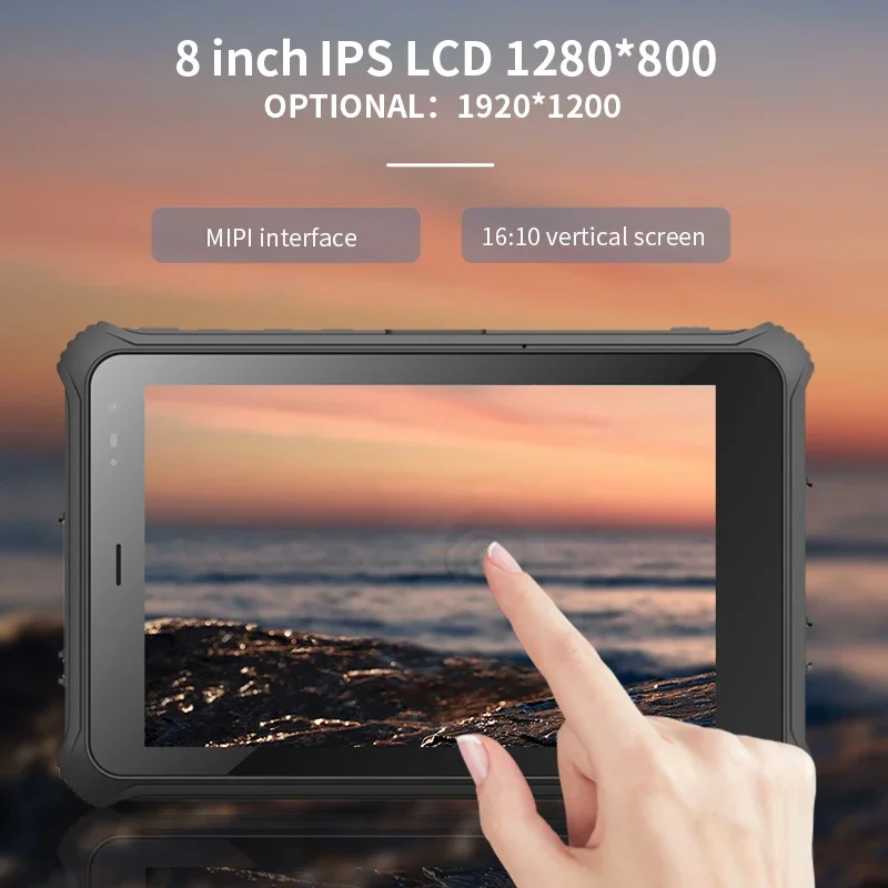 Промышленный Прочный планшет CENAVA A80MT 8 дюймов IP67 для сбора промышленных данных