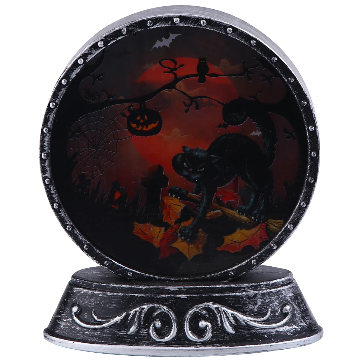

Cat Lantern Cat Night Light Pumpkin Light Home Decoration ( Cat Lamp With )