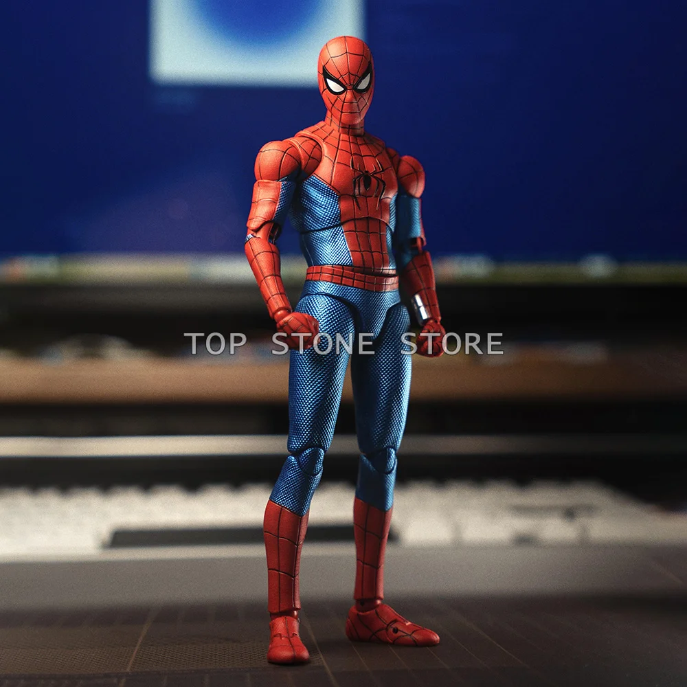 Фото Оригинальная фигурка Человека-паука ZD Spider Man Brand New Day, 18 см, фигурка Человека-паука в красно-синем костюме, коллекционная модель из ПВХ, игрушки, подарки. №4