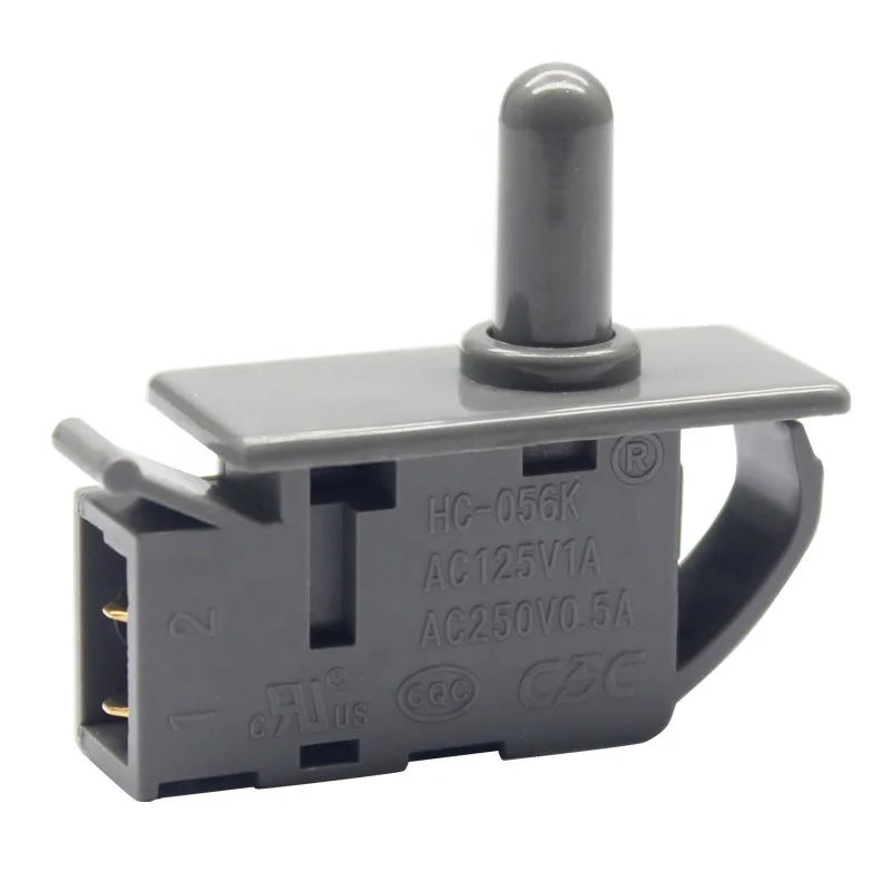 

High Quality Refrigerator Spare Parts Door Light Control Normally Closing Push Button Switch