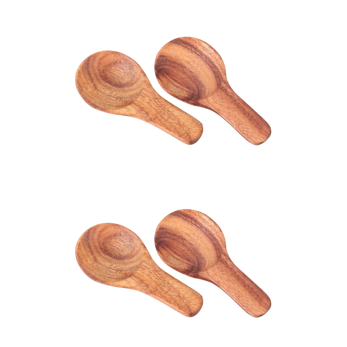 

Coffee Milk Mini Wood Tea Scoop Short Handle Teaware Accessories Wooden