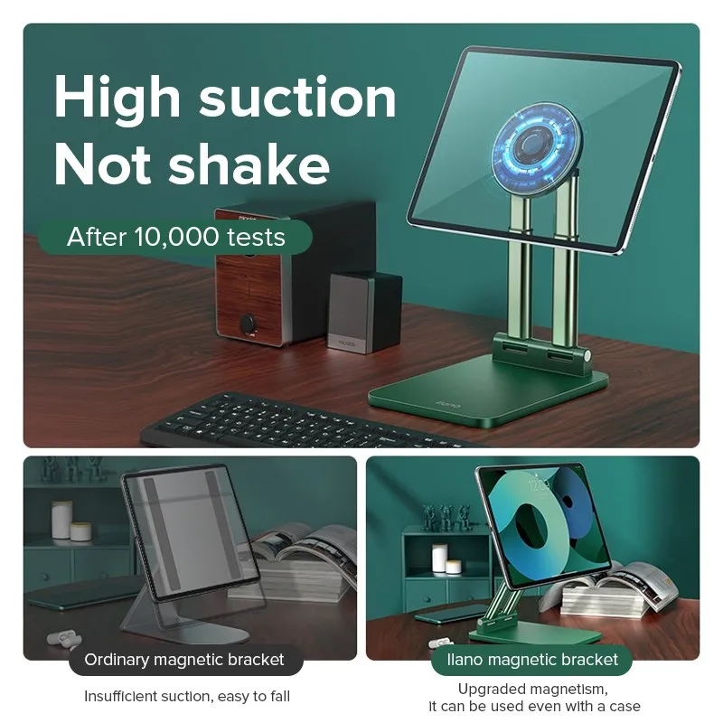 Магнитная Подставка Для Ноутбука Llano 360° ° Регулируемый Складной Двойной