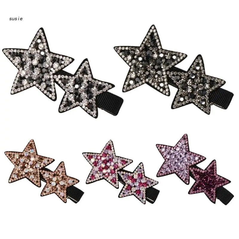 

Стразы звезда заколка для волос звезда аксессуары для волос звезда