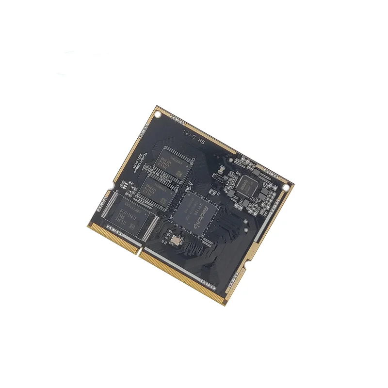 Фото Smartfly Rockchip RV1126/RV1109 Четырехъядерный процессор с золотым пальцем ARM Cortex A7 32-битный NEON FPU 1G DDR3 8G eMMG Основная плата №4