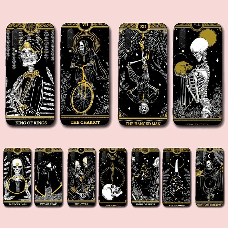 

Witches moon Tarot Mystery totem Phone Case for Xiaomi mi 5 6 8 9 10 lite pro SE Mix 2s 3 F1 Max2 3