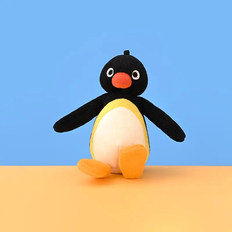 Фото Pingu Pinga Penguin, классическая серия изображений, сумка с подвеской, милая фигурка девушки, кавайный рюкзак на день рождения, детские игрушки на день рождения, подарки №4