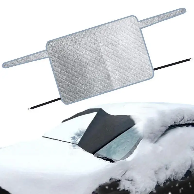 

Rear Window Snow Cover Automotive Windshield Covers All Weather Car Windshield Cover Sun Shade Protector Fits Most Cars Trucks