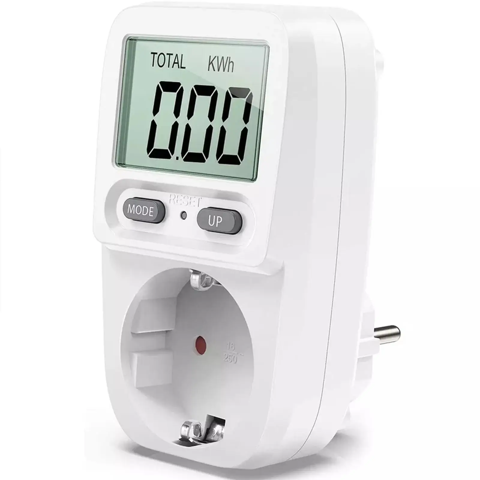 

230V AC EU Digital LCD Power Meter Wattmeter Socket Wattage Kwh Energy Meter FR US UK AU BR Measuring Outlet Power Analyzer
