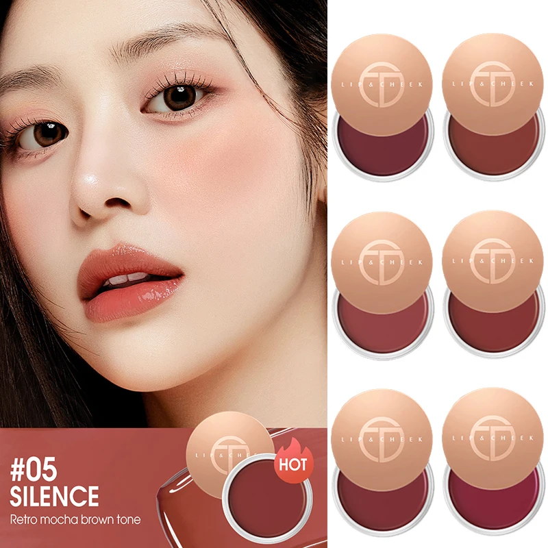 

Multicolor Lip Gloss Mirror Lip Balm Plumping Nourish Hydrate With Vitamin E Moisturizer Dual-use For Lip&Cheek Makeup Lip Tint