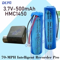 for 70mai dash cam pro professional accessories 3 7v lithium battery hmc1450 car dvr car recorder special lithium battery500mah