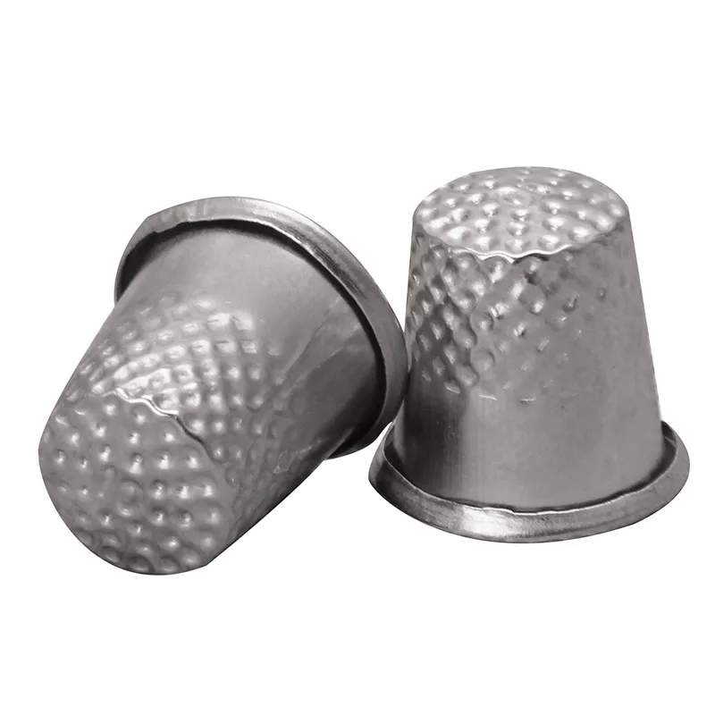 

Y1UU 10PCS Thimbles Multi Size Finger Protector Sewing Quiting Handmade Craft Tool