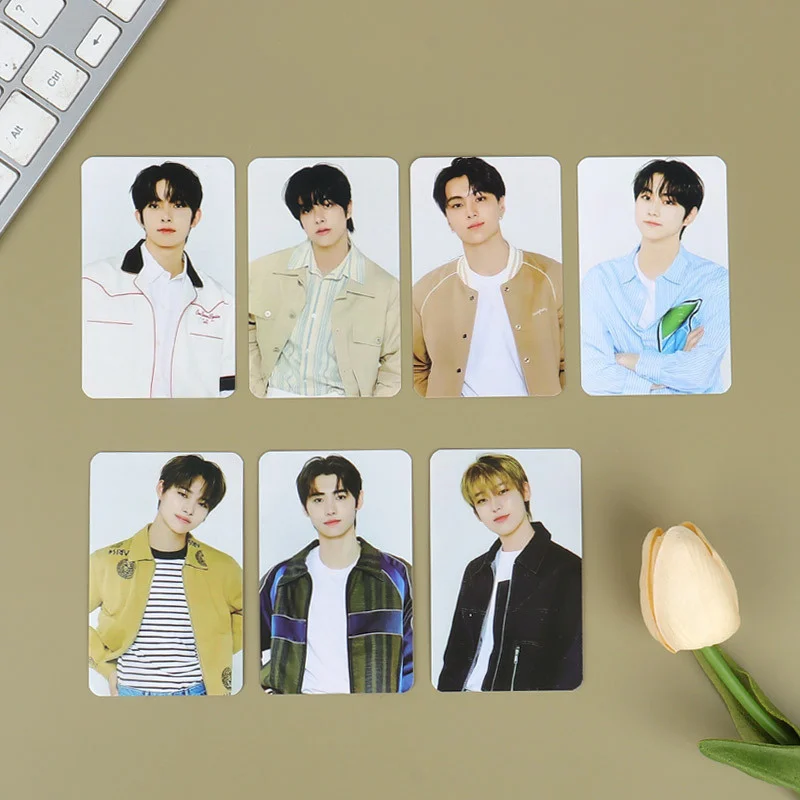 

7 шт./компл. KPOP ENHYPEN двухсторонняя открытка JUNGWON HEESEUNG JAKE SUNGHOON SUNOO фотооткрытки LOMO Поклонники карт подарки сувенир