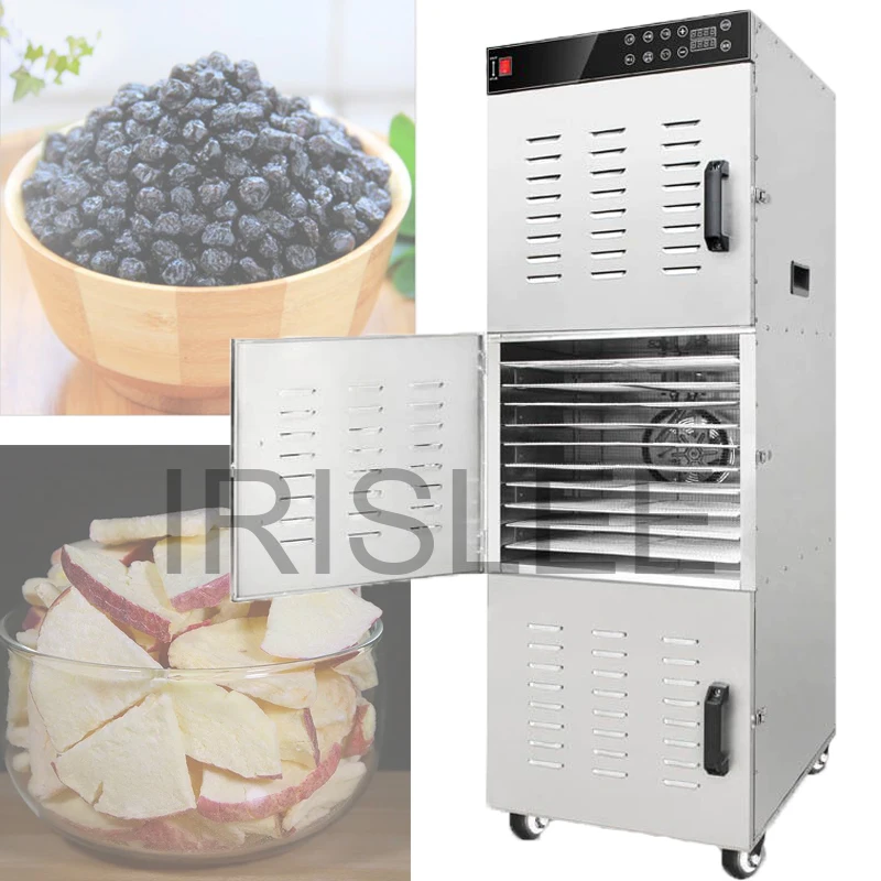 

110V 220V 30 layer Stainless Steel Food Dehydrator Fruit Dryer For Vegetable Dried Fruit Pulp And Mushroom Drying