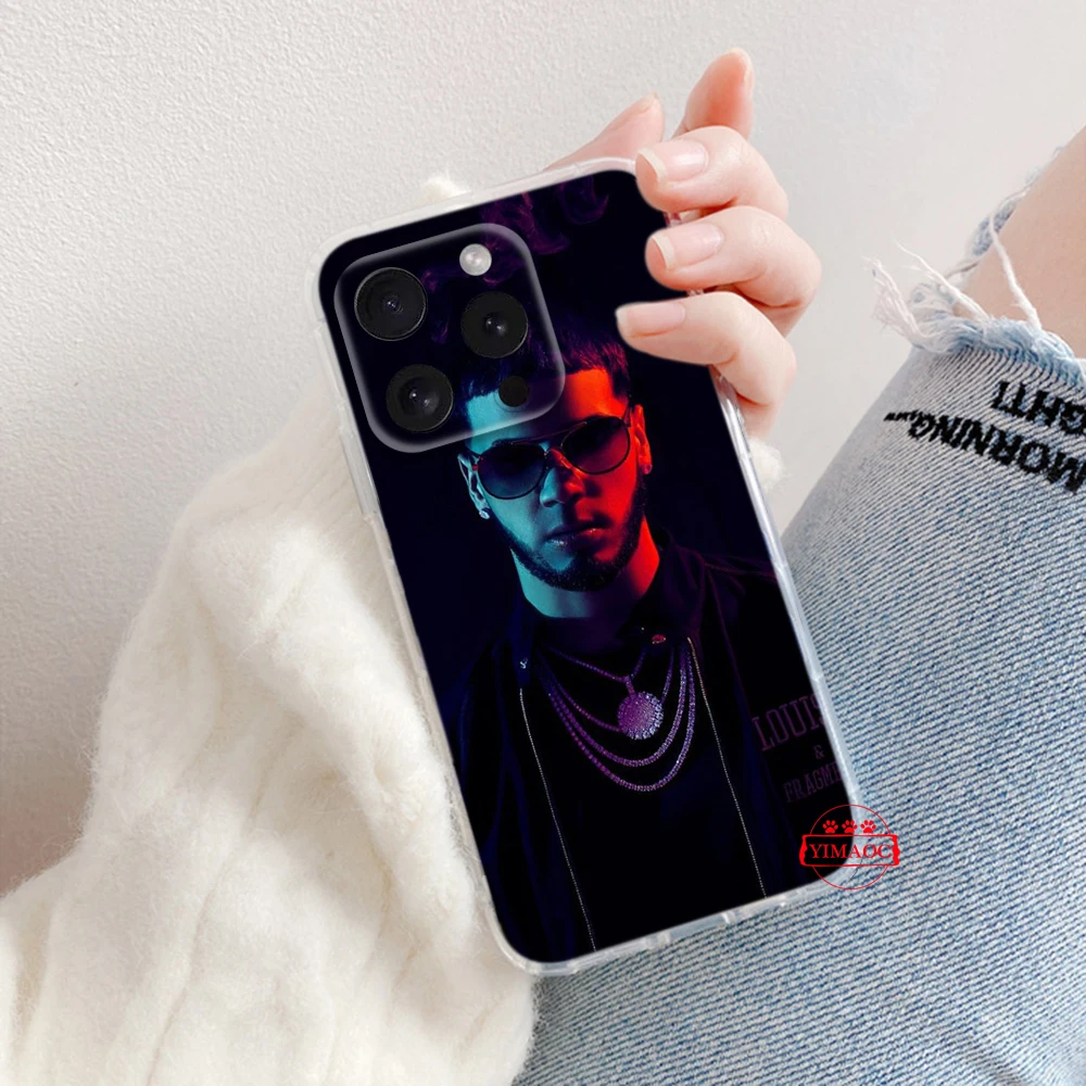 UI047 Мягкий чехол Anuel Aa Ozuna для Moto G4 Plus G41 G5 G50 G51 G5S G6 Play G60 G7 Power G71 G9