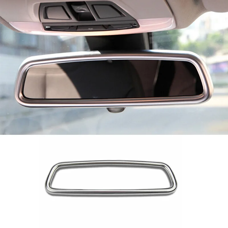 

For BMW 3 4 5 6 7 Seies X1 X3 X4 X5 X6 Car Interior Rear View Mirror Frame Decorate Cover Trim Car Interior Accessories