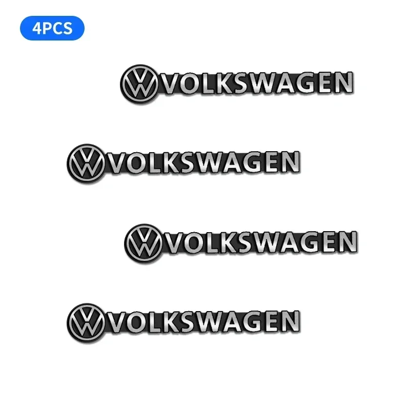 

2/4 шт. 3D Алюминиевый автомобильный значок для аудио динамика стерео эмблема наклейка для VW GTI Golf Polo Passat Tiguan Arteon Touareg Taigo Caddy